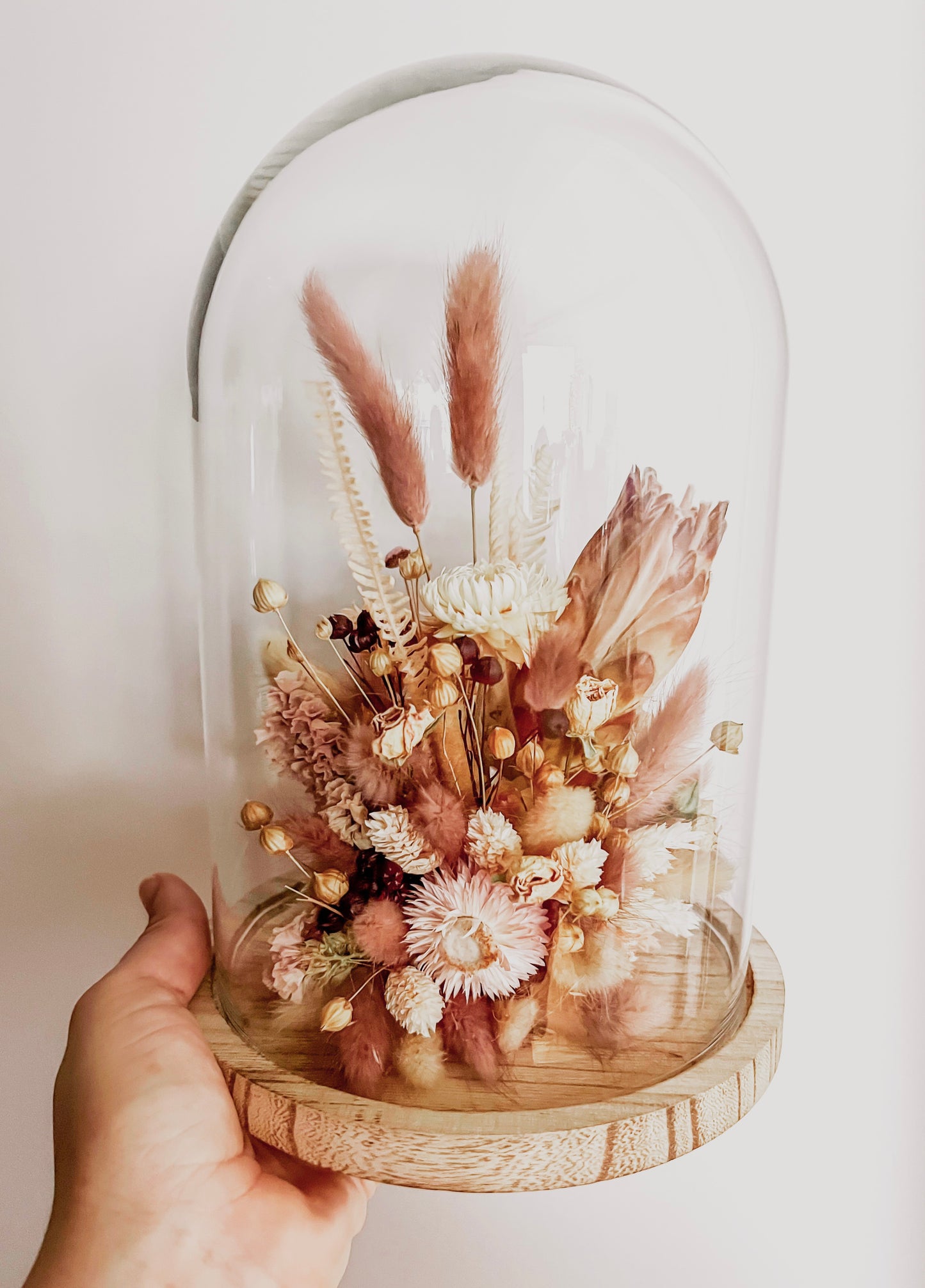 Grote Stolp met droogbloemen
